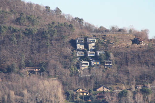 Meina, view from Residence Antico Verbano, Lago Maggiore, Italy