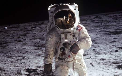 Neil Armstrong on Our Moon