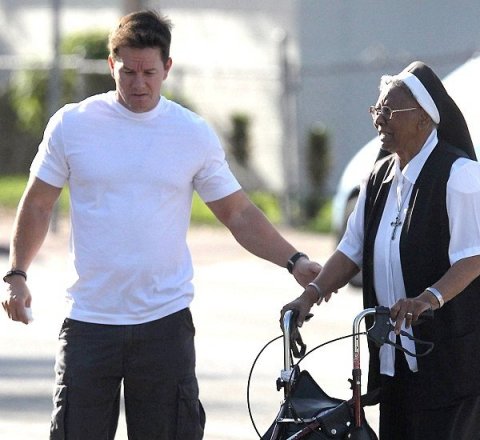 If action man Mark Wahlberg can ditch his tough guy image to help an elderly nun to cross the street, so can you.