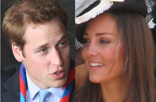 The happy parents to be William and Kate