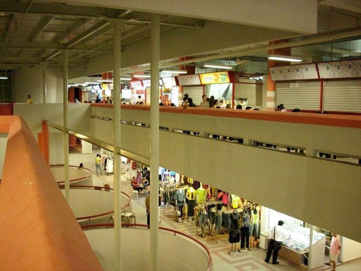 A hawker centre in Chinatown, Singapore