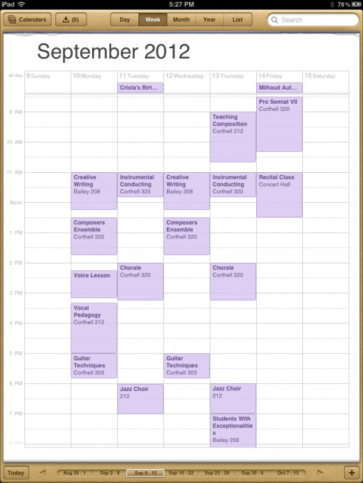A Busy Class Schedule Can Be Supplemented By Involvement