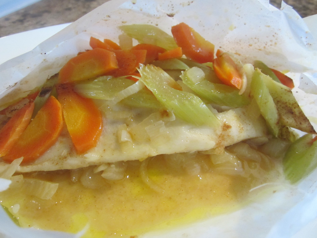 Fish in Parchment Packet