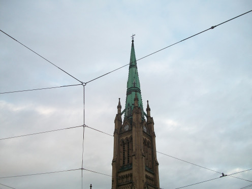 Spire of the Cathedral Church of St James, Toronto, Ontario
