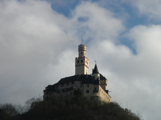 Marksburg Castle in the Rhine Valley