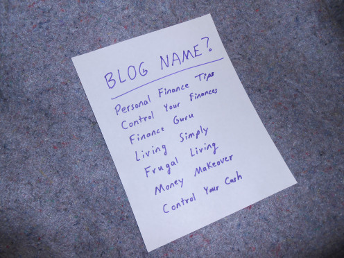 Brainstorming the name of your blog is a key step in creating a successful online brand.