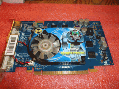 Video Card with Failed Stock Fan