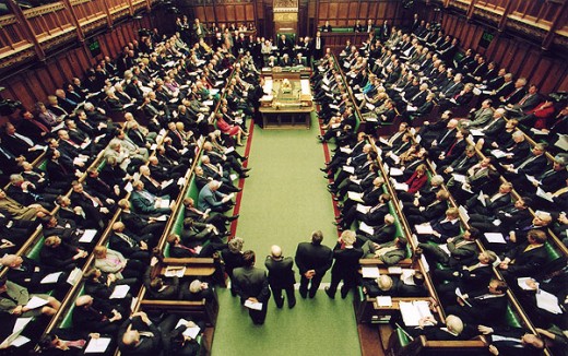 MPs at work in the House of Commons, UK Parliament. Parliamentary copyright images are reproduced with the permission of Parliament 