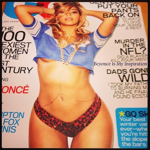 Beyonce rocking the GQ cover