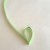 Make a small loop with quilling paper Make a small loop with quilling paper