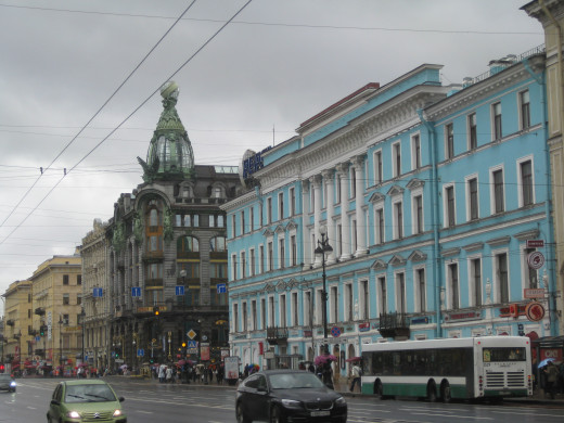 Staying on the main shopping street, Nevsky Prospekt is key to a succesful trip.  