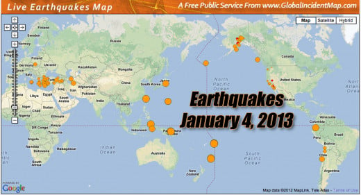 Large earthquakes in the Ring of Fire are on the increase.