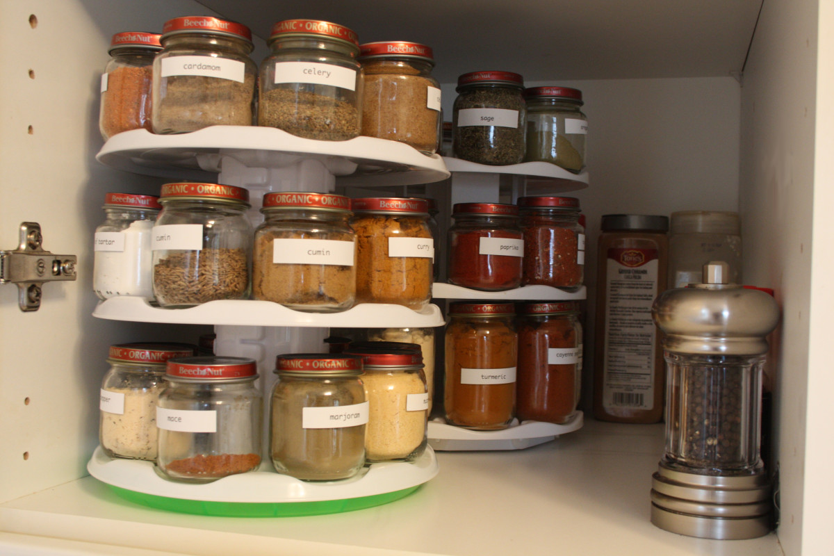 How To Organize Your Spice Cabinet Or Drawer Delishably