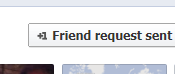When sending a friend request, choose which list they are in.