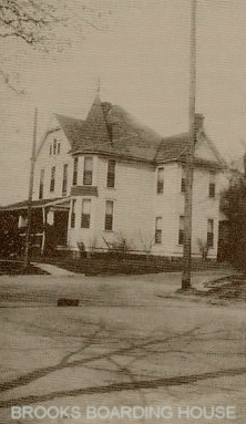 Brooks Boarding House where Dillard Darby's car was taken