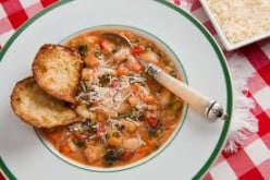 The Cook in Me:  Child's Play--Or is It?  Minestrone and Rustic Italian Bread©