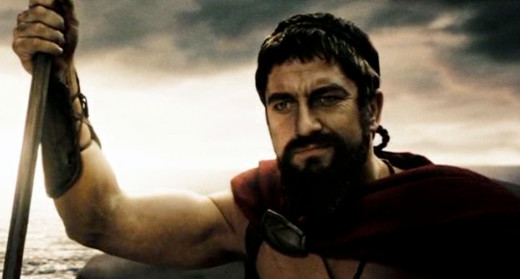 Gerard Butler's beard is a force to be reckoned with.