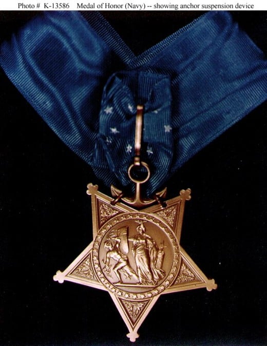 Naval Medal of Honor Like the one that  that was awarded to O'Callahan