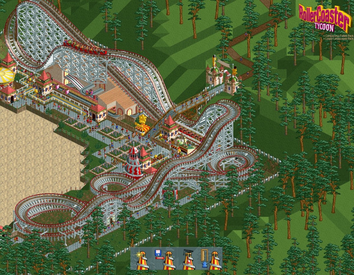 How To Start Your Park In Roller Coaster Tycoon Levelskip