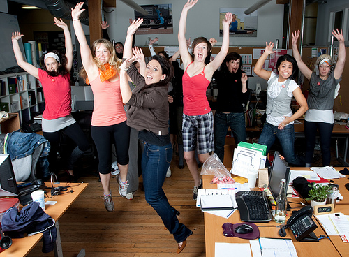 Your healthy habits are supported with positive reinforcement from your social network.