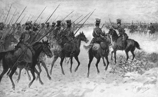 Cossack Cavalry in action