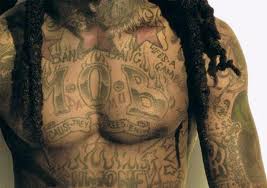 Chest Tattoos - Lil Wayne (Rapper)