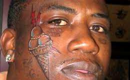 Face Tattoos - Gucci Mane (Rapper)