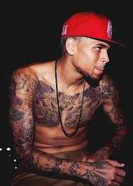 Chris Brown's Tattoos (Singer)