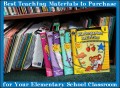 Best Teaching Materials to Purchase for Your Elementary School Classroom