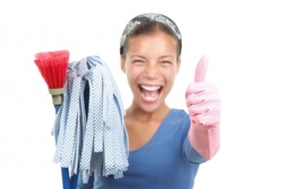 Try our house cleaning checklist for tips and tricks to clean your house in less time!