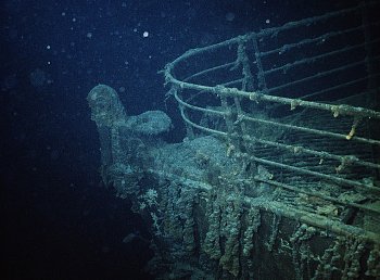 The wreck of the Titanic. (source: corbisimage.com) 