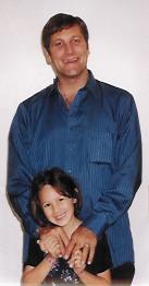 David and his daughter in 2000