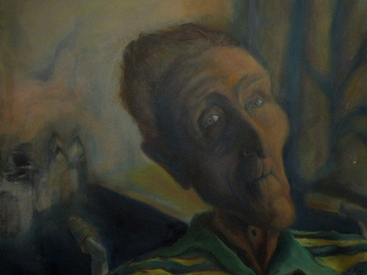 My Friend Ray - Oil Painting 