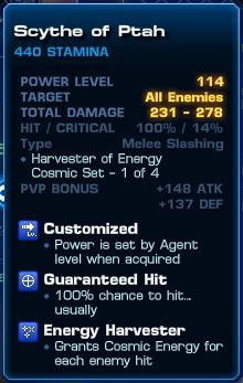 Milestone Reward 4: Scythe of Ptah