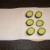 Pickled cucumber is patted dry in kitchen paper
