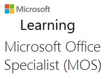 A Microsoft certification like the Microsoft Office Specialist (MOS) can help round out your resume