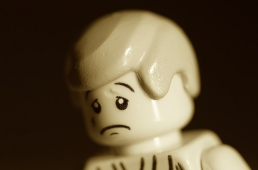 Lego dude could use some 5-htp!