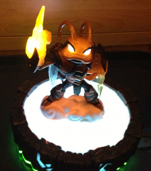 What are Lightcore Skylanders Giants?