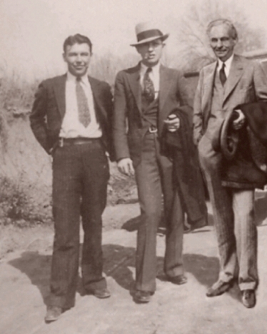W.D. Jones, Clyde Barrow, and Henry Ford