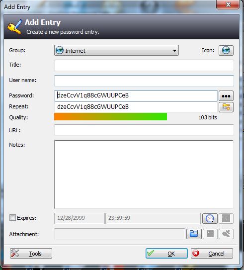 Making an individual entry