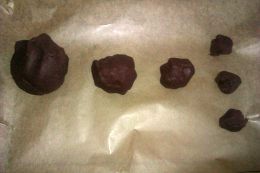 Split the mixture into portions