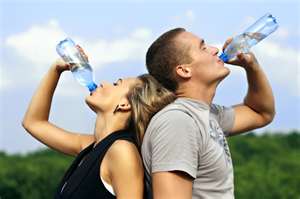 Drinking plenty of water is essential in taking care of yourselfe.  8-10 glasses per day is recommended. 
