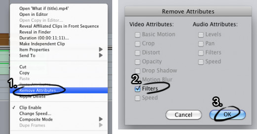delete all effects with remove attributes option.