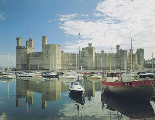 Caernarfon Castle, Wales