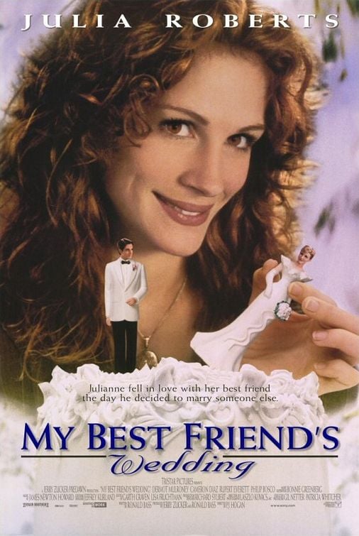 My Best Friend's Wedding Movie Poster