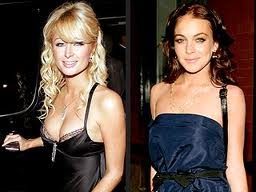 Lindsay Lohen and Paris Hilton