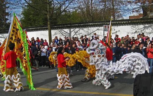 Chinese New Year Celebration in Vancouver, BC