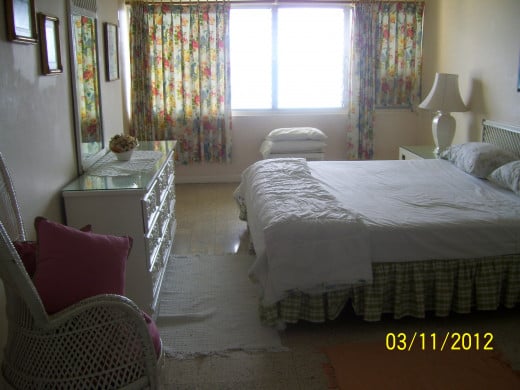 Bedroom of Ocho Rios Condo rental.