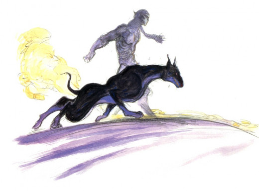 Interceptor and Shadow, the closest of companions.