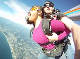 Did not know skydiving was SOOOO FUN!  This is a total visceral rush, man! LOVING IT!